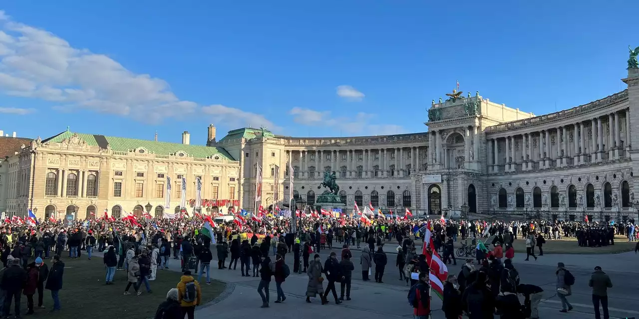 Auch Ex-Vizekanzler Strache auf Corona-Demo gesichtet