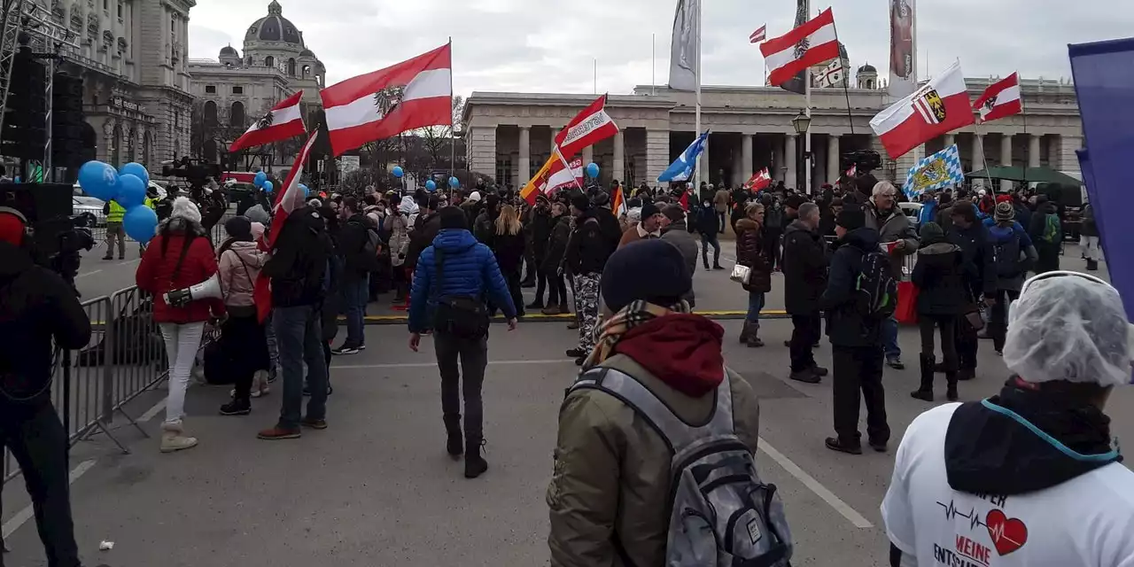 Corona-Demos legen Wiener City jetzt völlig lahm