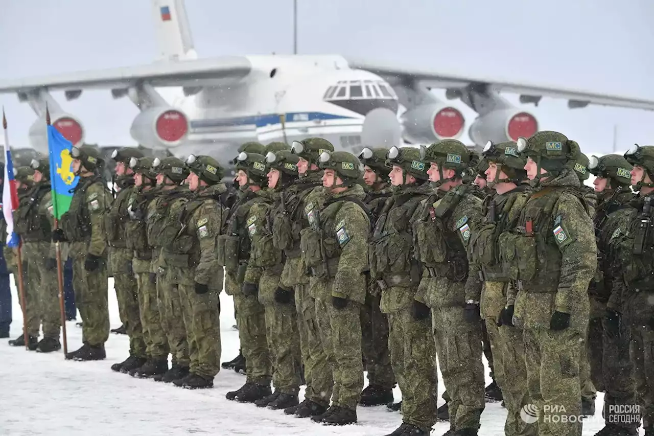 Все миротворцы должны вернуться из Казахстана до 19 января, заявили в ОДКБ