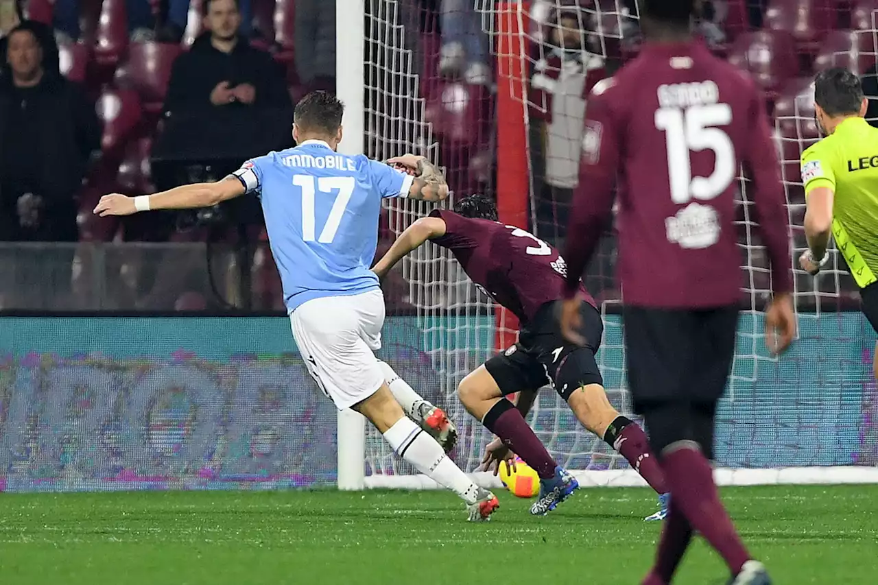 Serie A, Salernitana-Lazio 0-3: Immobile e Lazzari fanno festa all&#39;Arechi