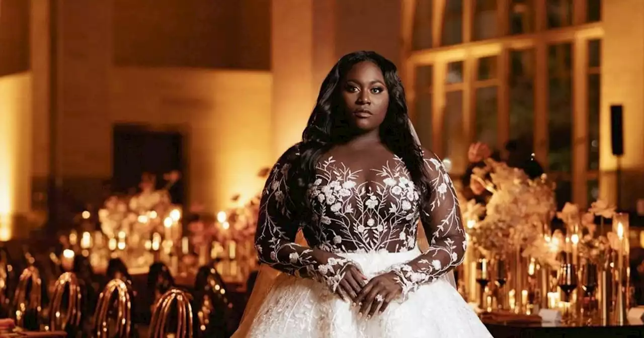 'Orange Is the New Black’ star Danielle Brooks ties the knot with 2 gorgeous gowns