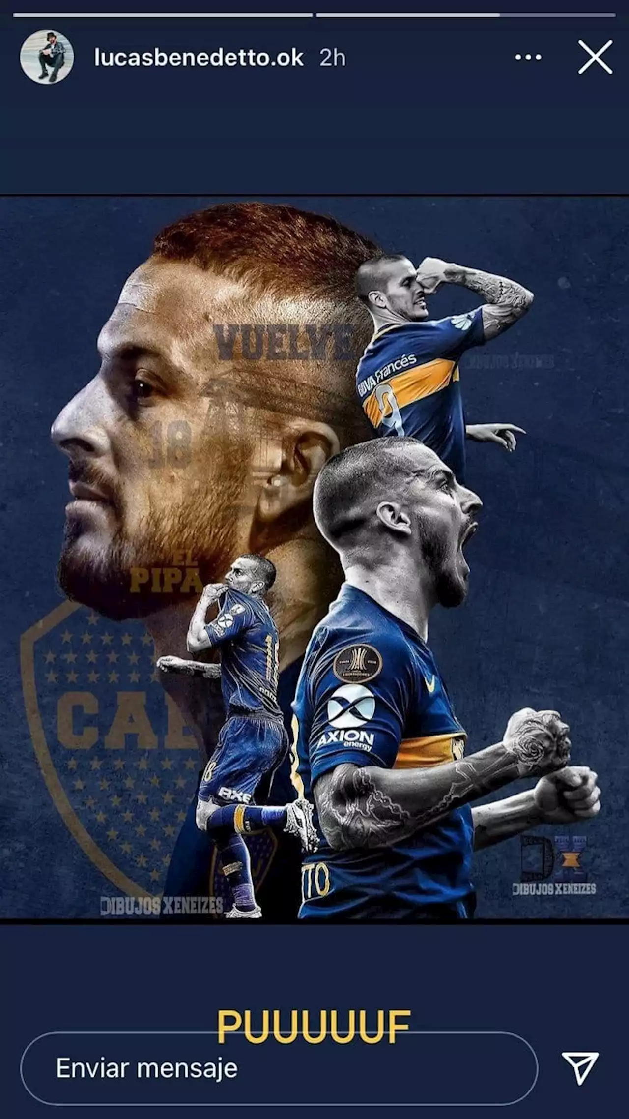 El hermano de Benedetto le sumó suspenso a su vuelta a Boca - TyC Sports