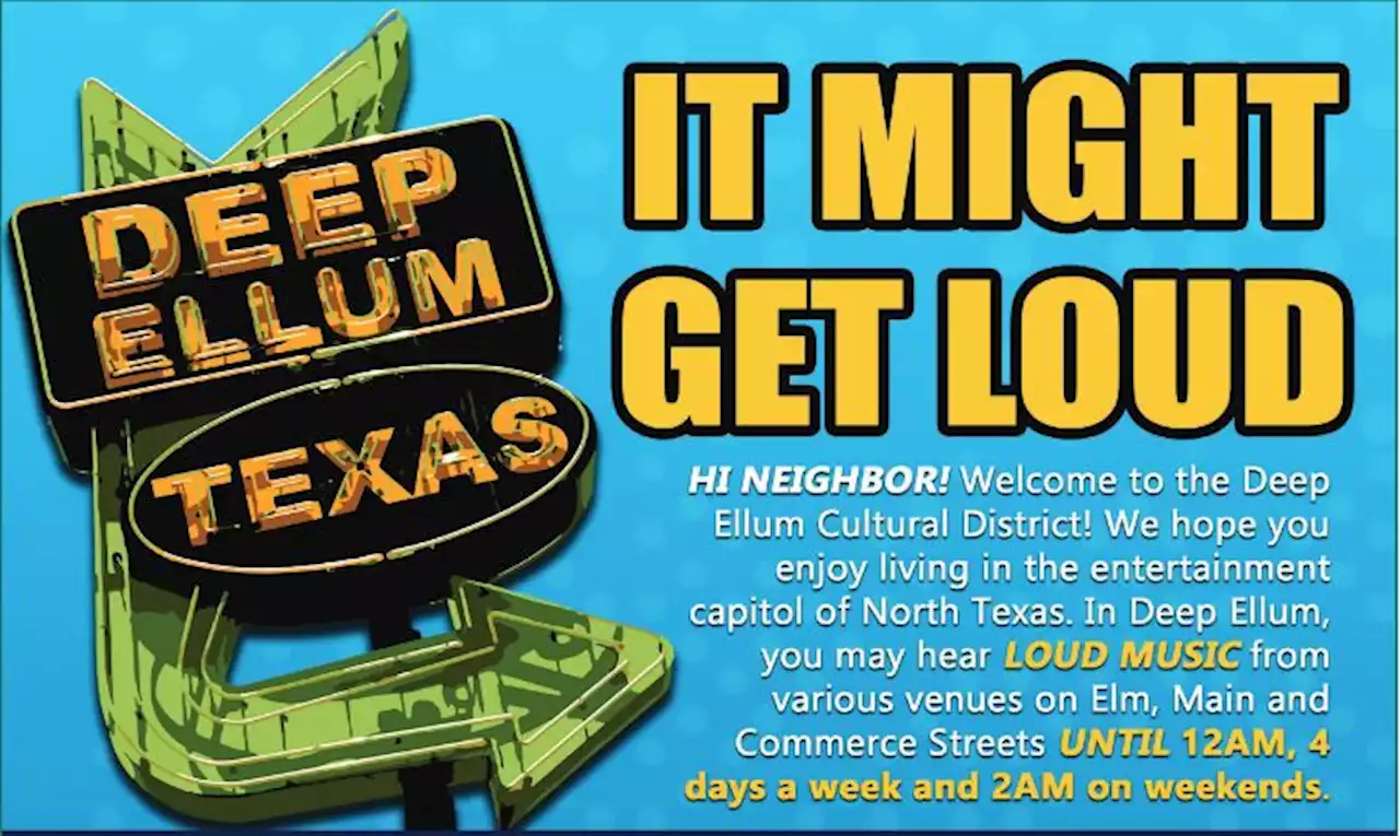 Deep Ellum noise plan hits the right notes