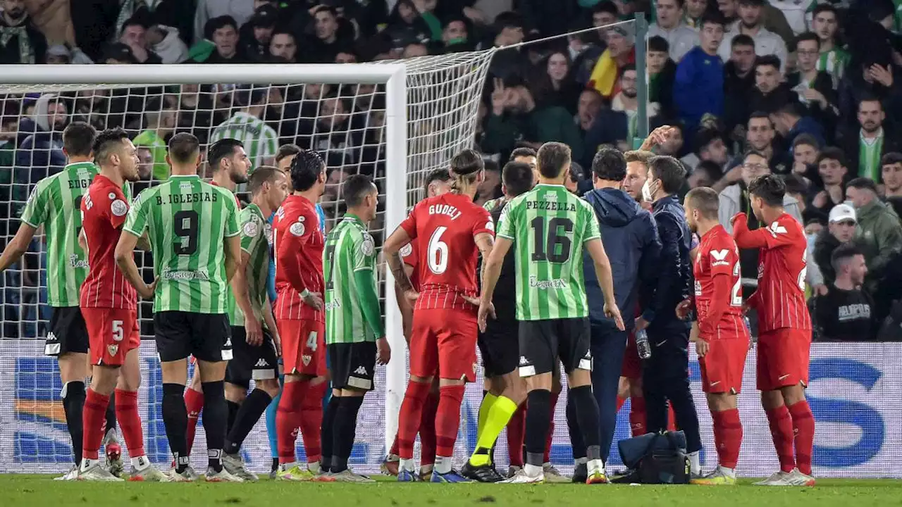 Betis - Sevilla: horario, cuándo y dónde se juega el derbi suspendido de Copa del Rey