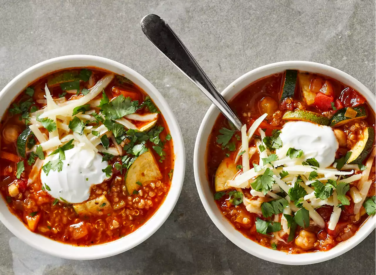 Chickpea Quinoa Soup Recipe — Eat This Not That