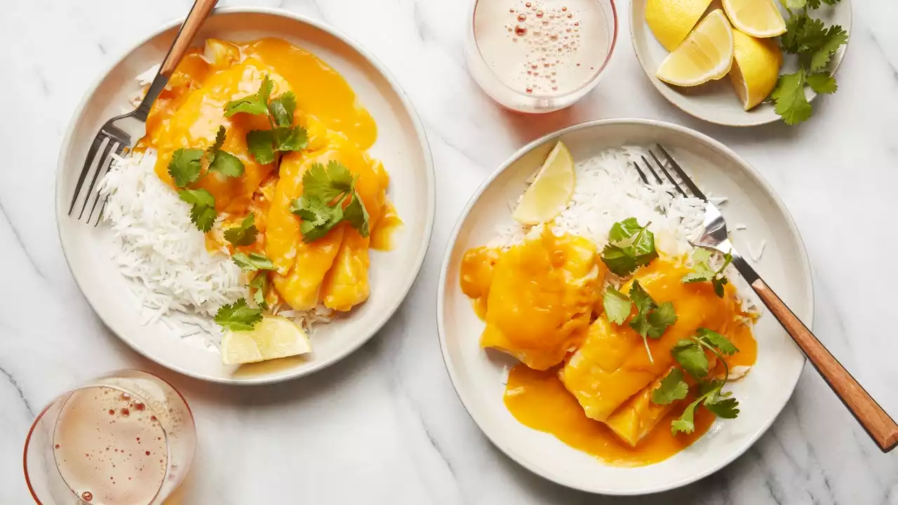 Transform This Miso-Butternut Soup Into a Sauce for Poached Fish