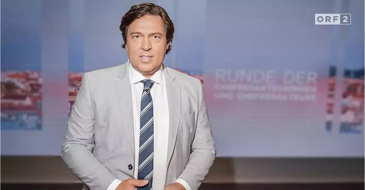 Runde der Chefredakteurinnen und Chefredakteure - tv.ORF.at