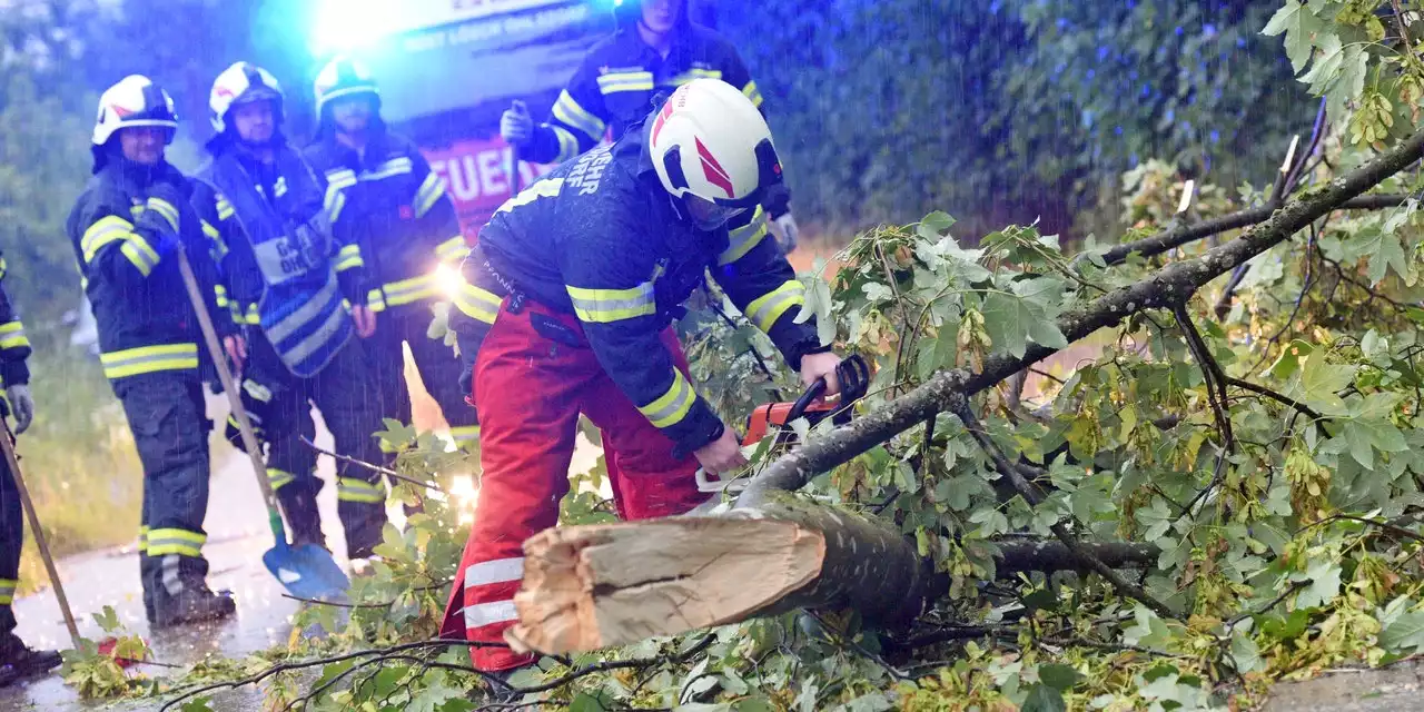 Rote Unwetter-Warnstufe für Wien und NÖ ausgerufen