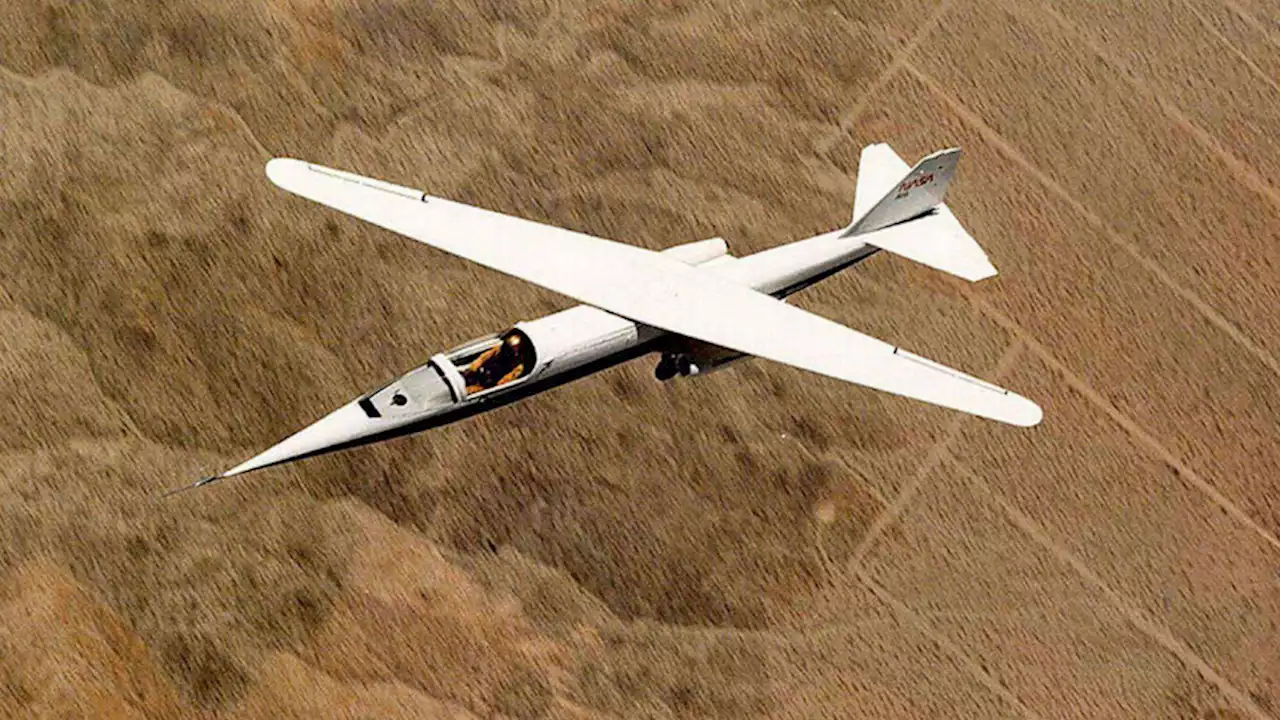 Cutting Through the Air With Scissor Wings: The Oblique-Winged NASA AD-1