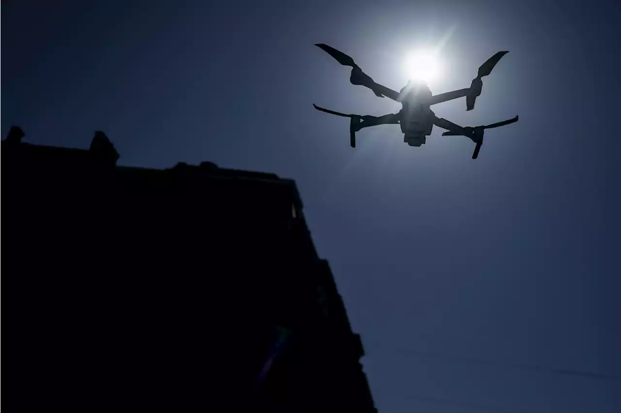 Cops use drone to find man lying in freezing ditch who wandered from hospital