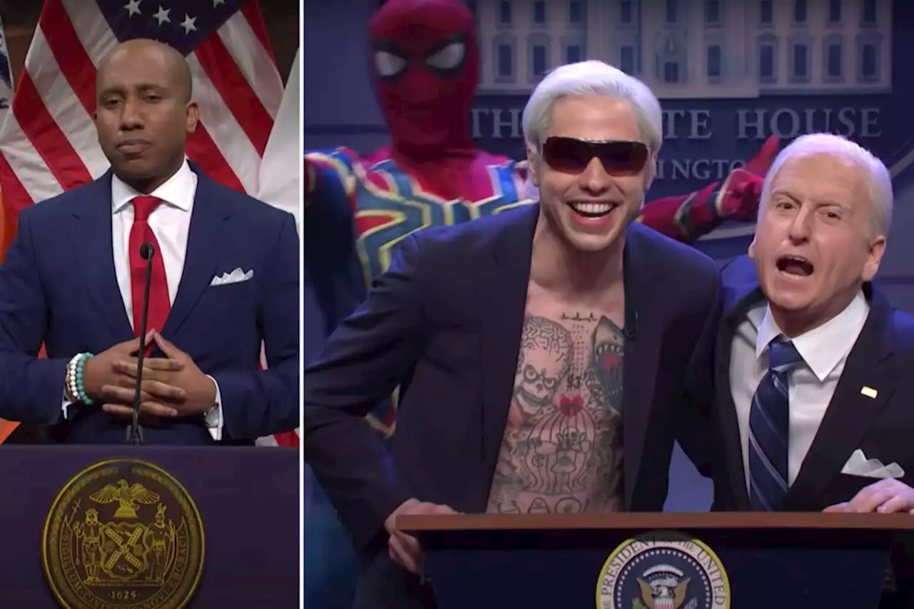 ‘SNL’ returns and takes aim at Joe Biden, Eric Adams in NYC-centric show