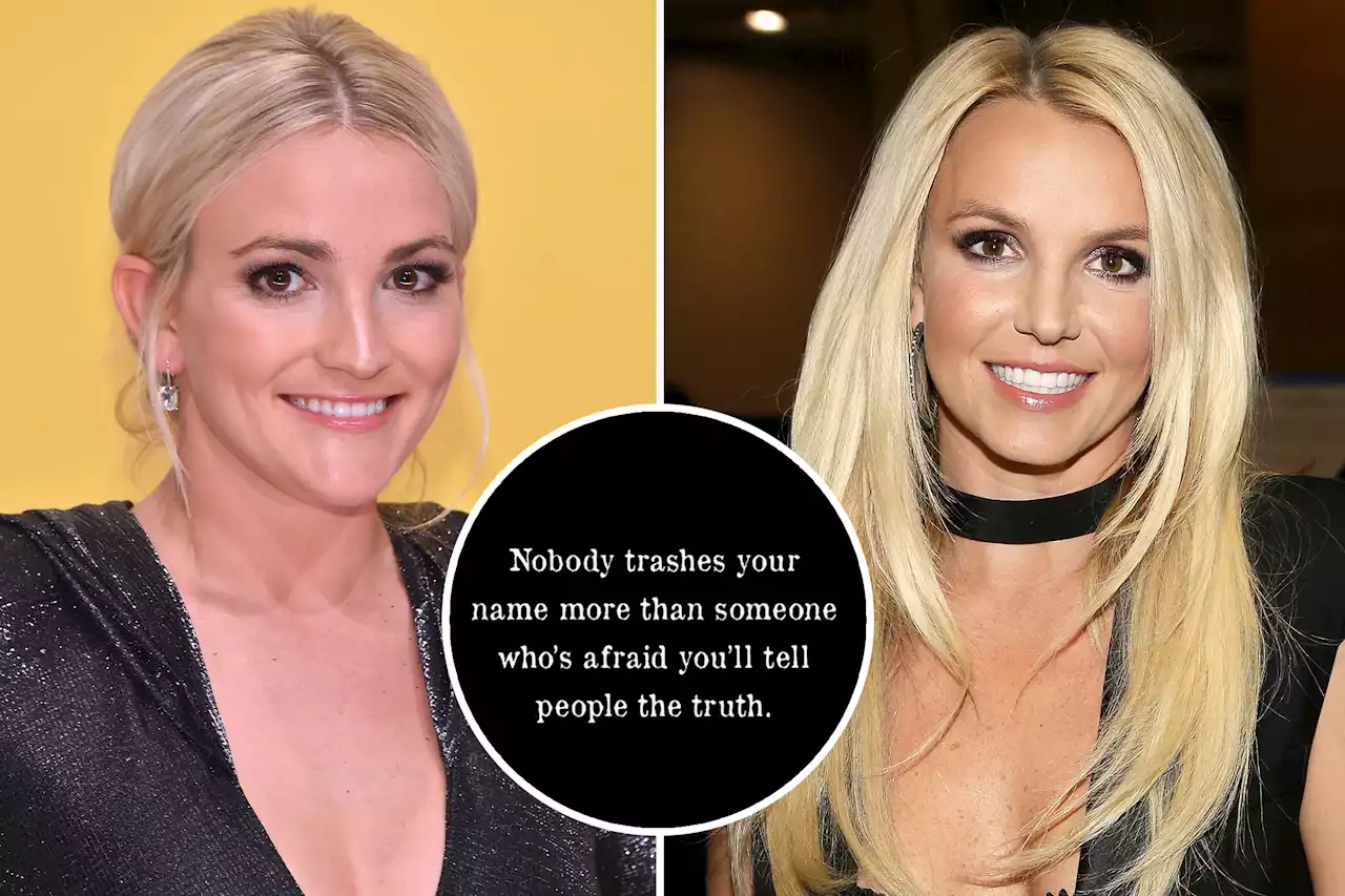 Jamie Lynn Spears seemingly reacts to sister Britney calling her ‘scum’