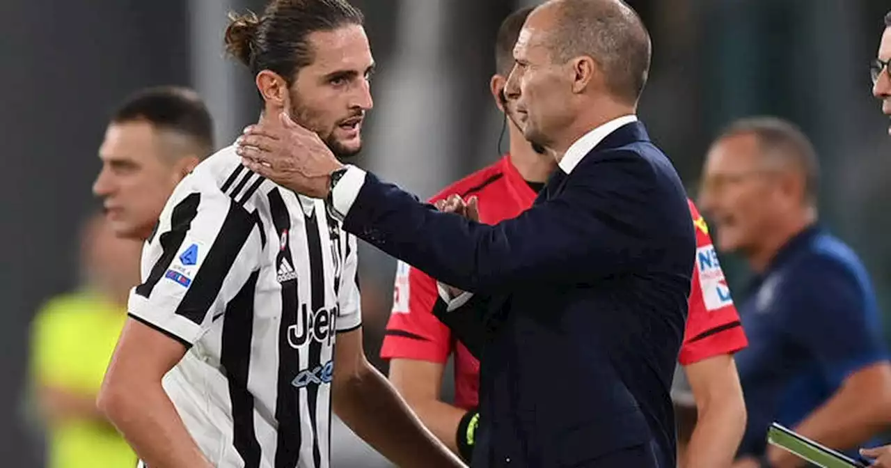 Serie A: Juve-Trainer Massimiliano Allegri droht Adrien Rabiot mit Tötung