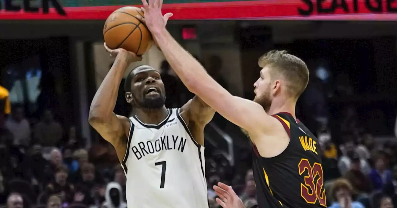 Durant, Brooklyn set for matchup with Cleveland