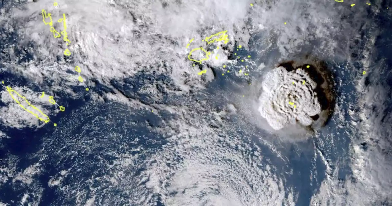 Tsunami threat recedes after undersea volcano erupts near Tonga