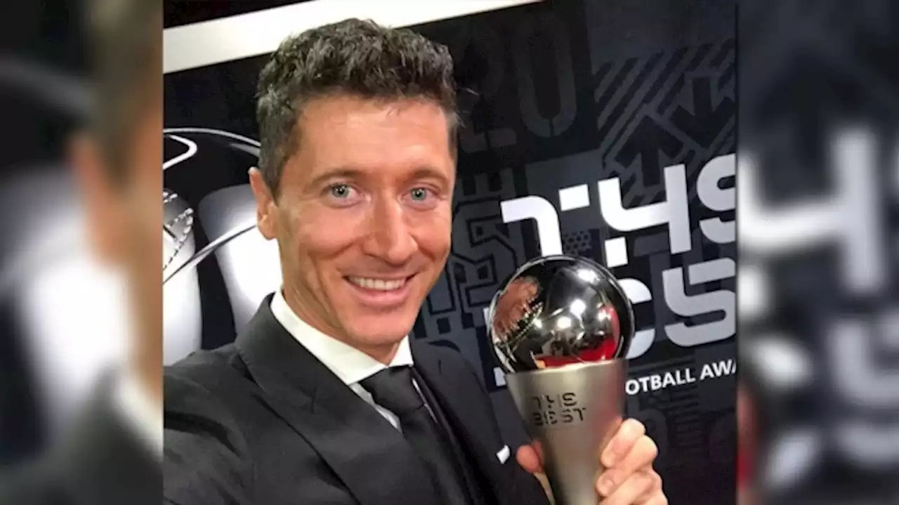 Lewandowski superó a Messi y se quedó con el premio 'The Best'