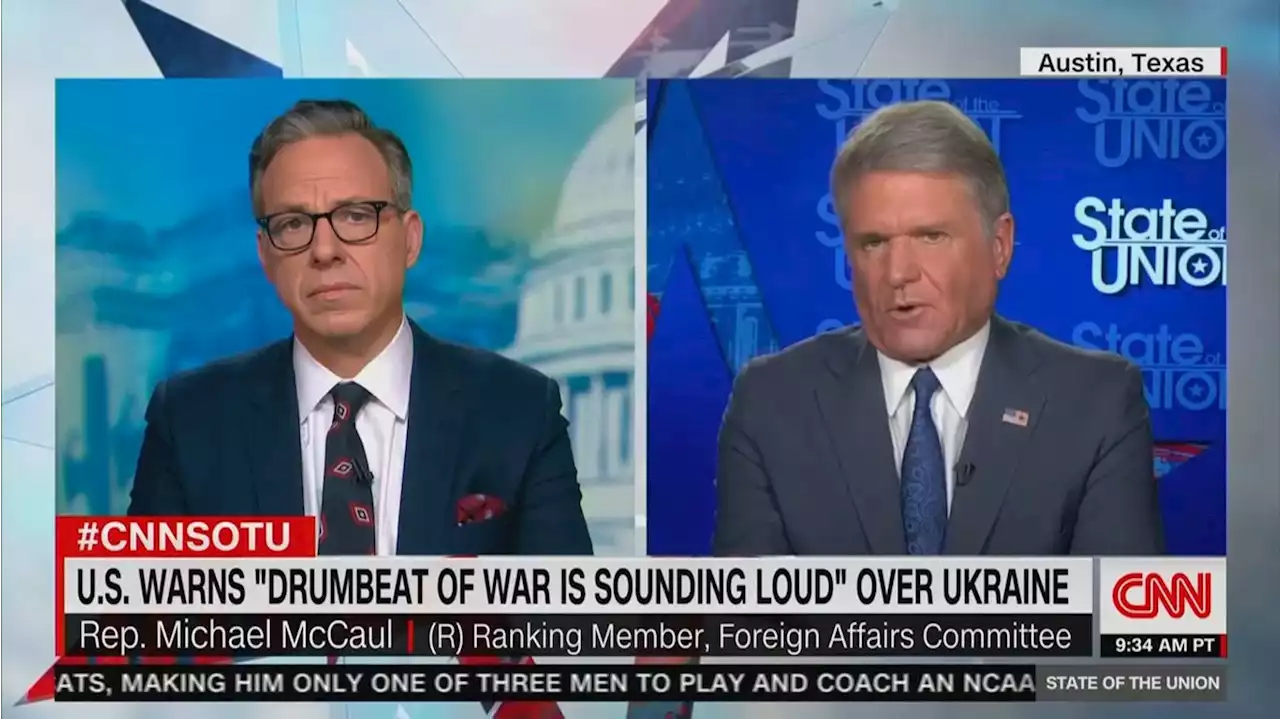 McCaul: Putin 'very aggressive' on Ukraine