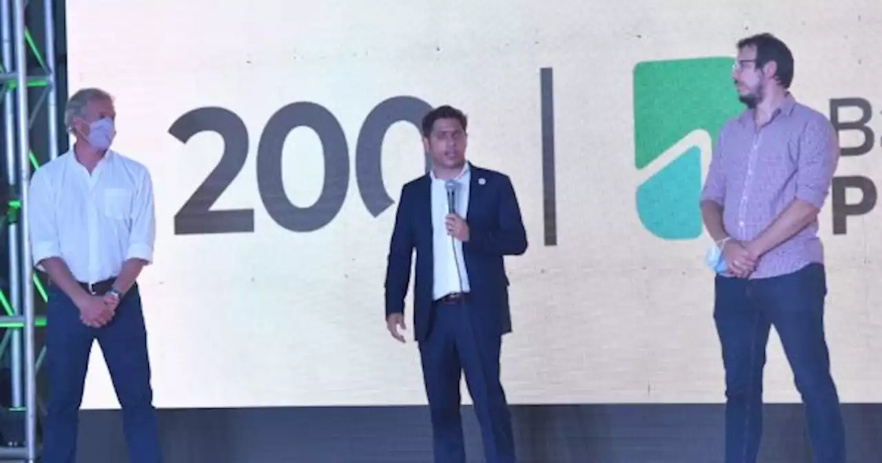 Cumple 200 a�os el Banco Provincia, y Kicillof anunci� innovaciones en pagos