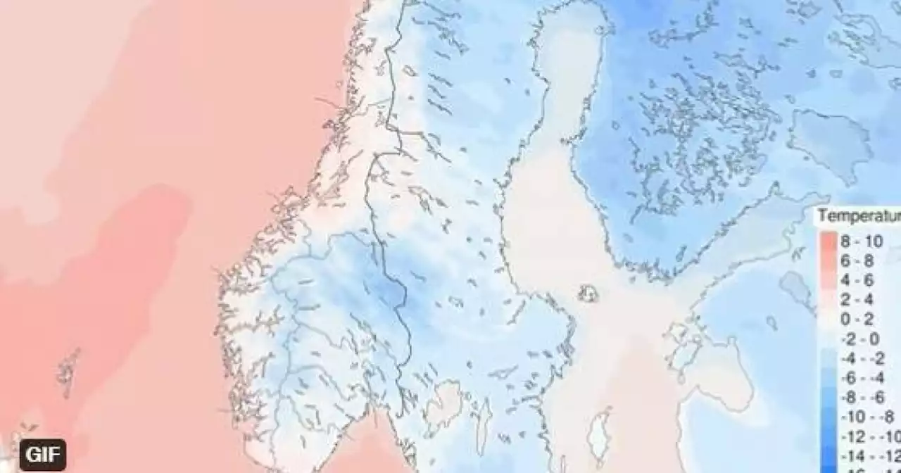 - Væromslag på gang