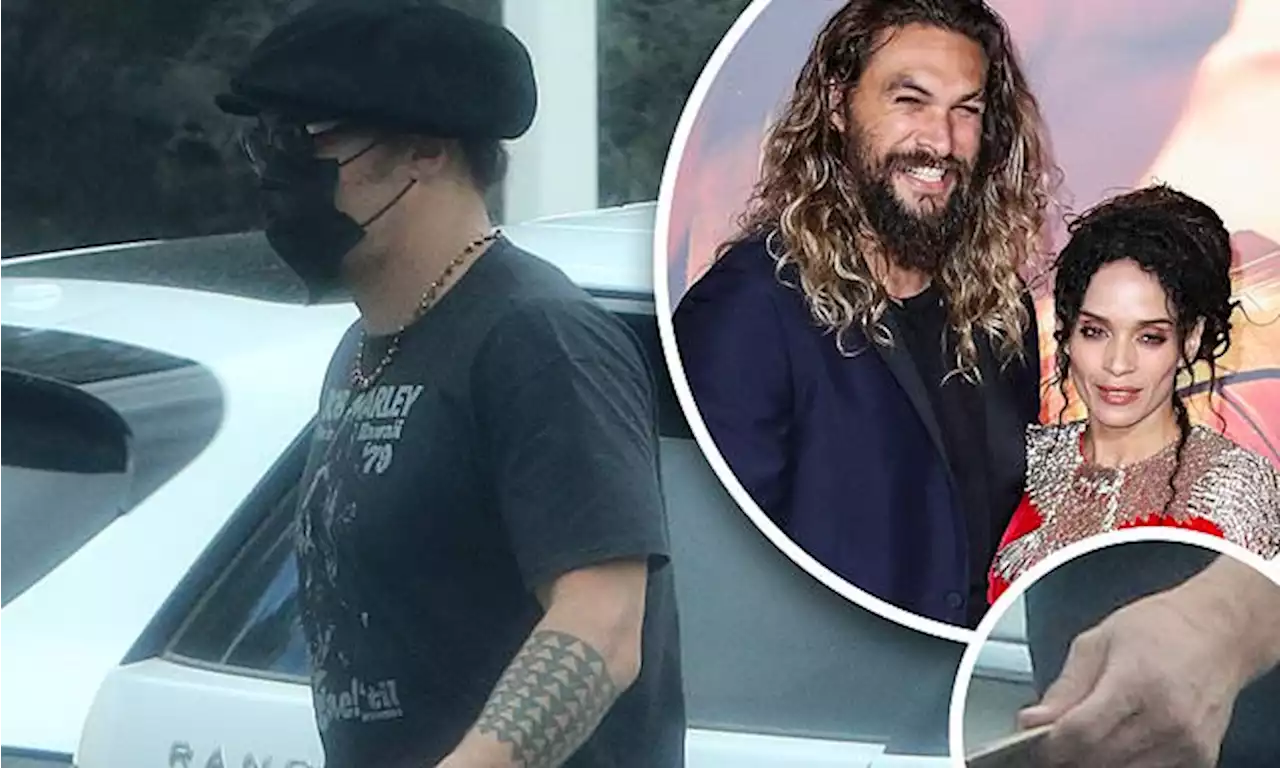 Jason Momoa leaves off wedding band, seen after Lisa Bonet split