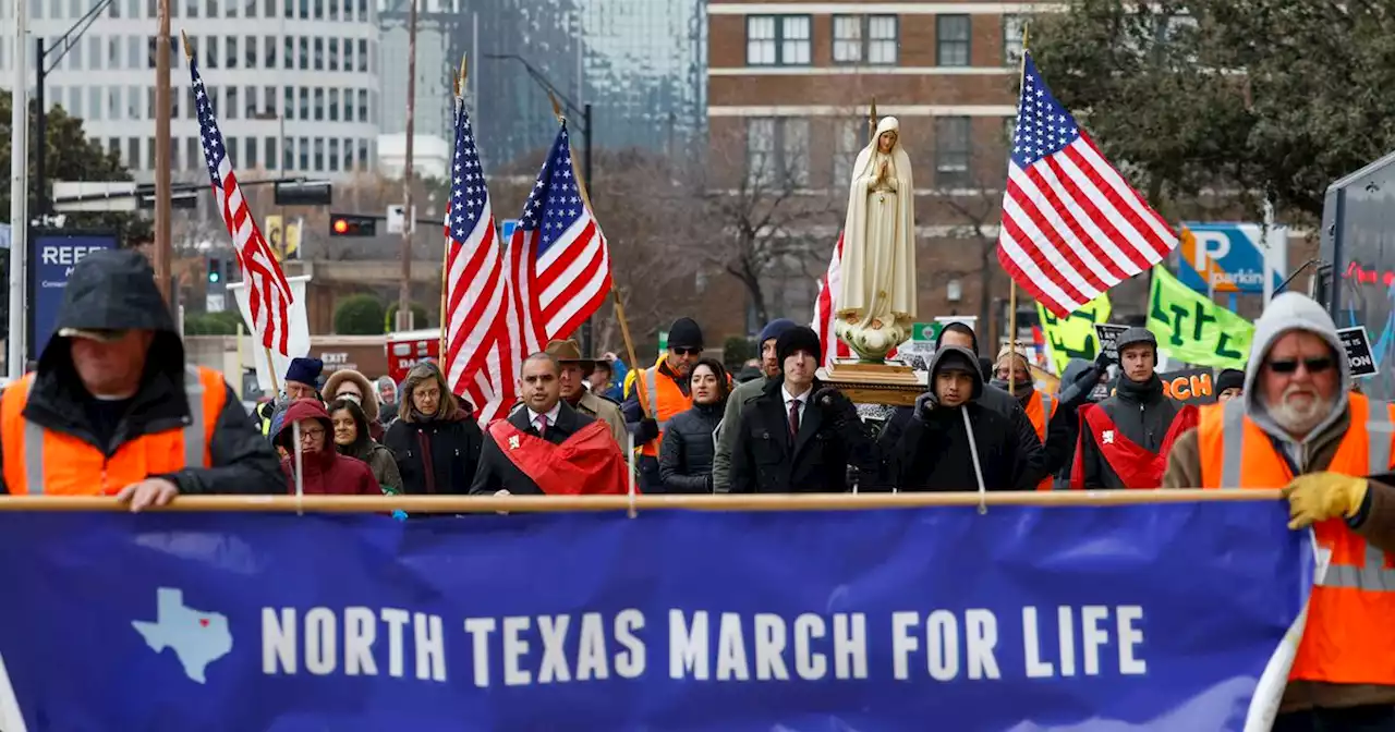 Crowds turn out for North Texas March for Life in Dallas to celebrate state’s new abortion law