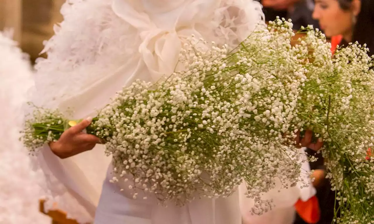 Ramos de paniculata: la tendencia más rompedora para novias con personalidad