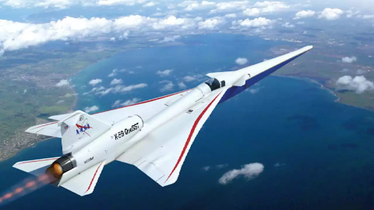 NASA's Low-Noise Supersonic Plane Has No Front Window. Here's How They See Through