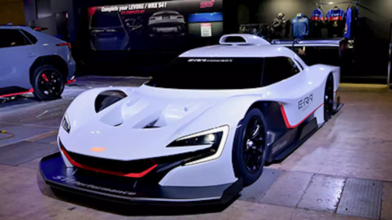 Subaru's New 1,073 HP Electric Race Car Aims to Break Records