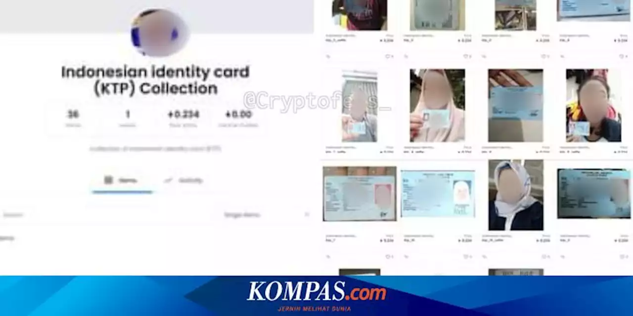 Selfie E-KTP Jadi NFT di Opensea, Kemendagri: Rentan Kejahatan oleh Pemulung Data