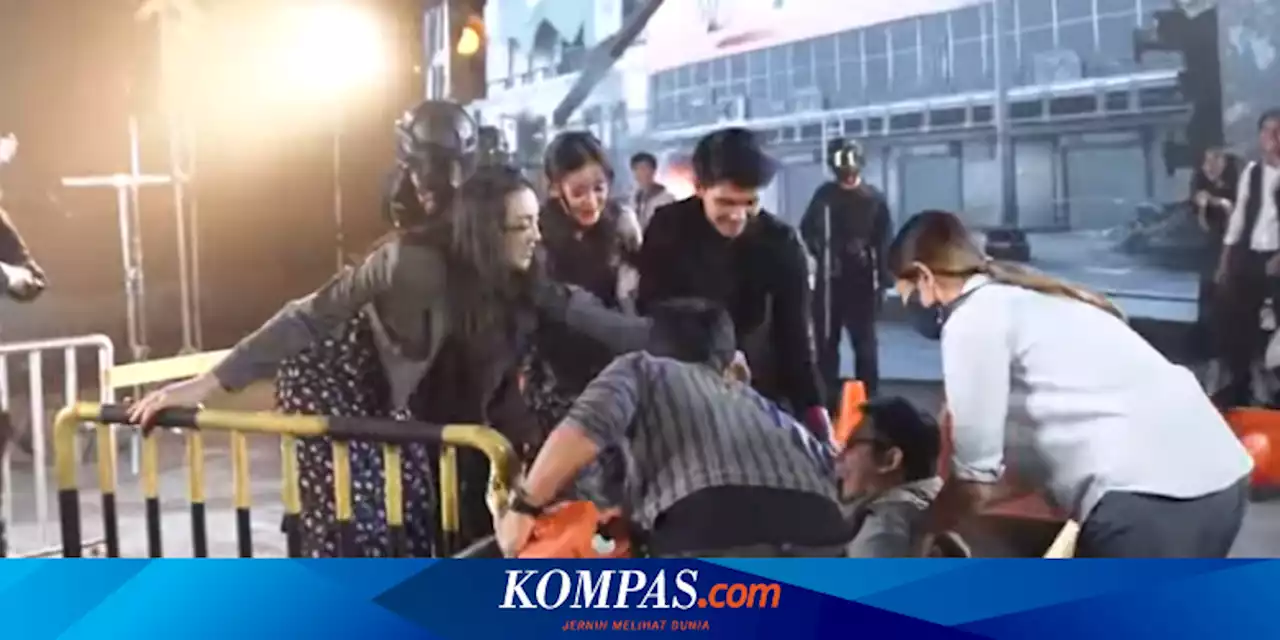 Viral Video Anya Geraldine Dorong David Noah Saat Syuting Video Klip Bintang di Surga