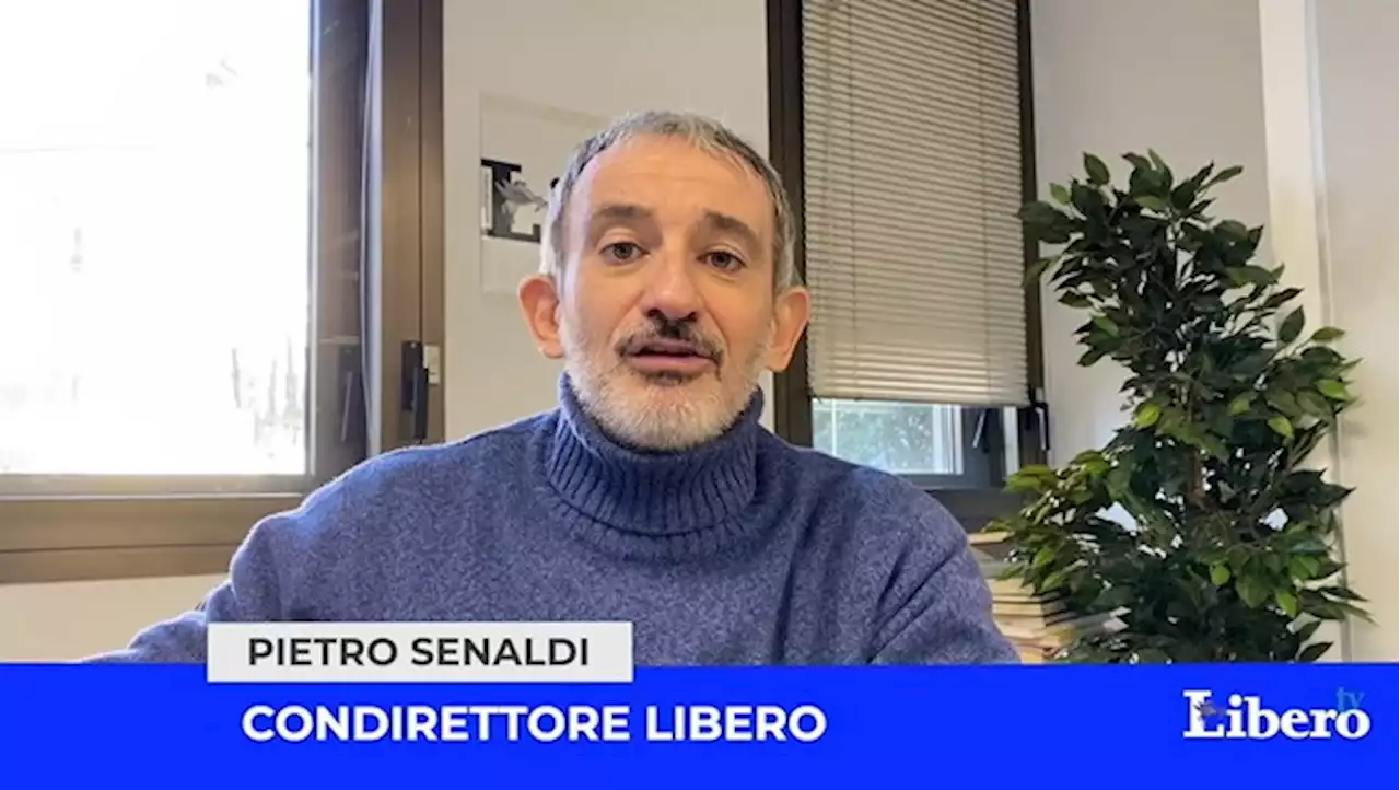 Pietro Senaldi contro il governo: 'Vaccinati messi in gabbia, perché siamo noi i veri discriminati'