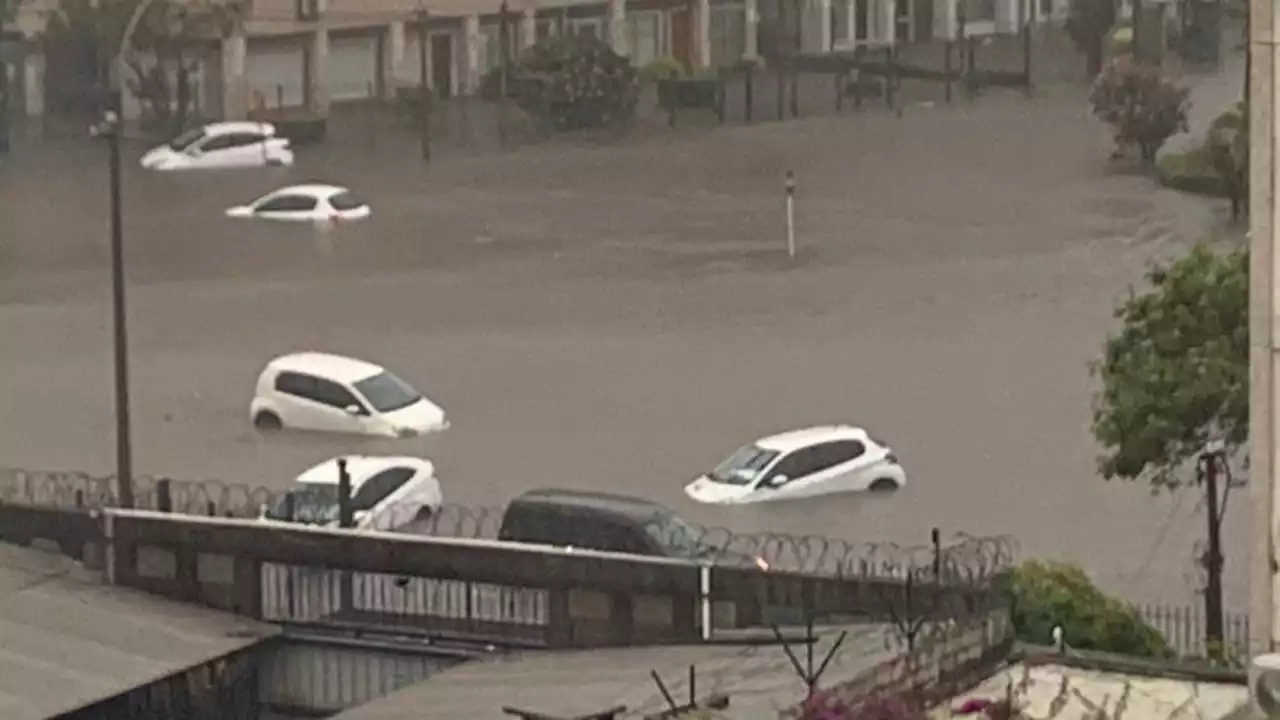 Montevideo parece Venecia: histórica inundación en la capital de Uruguay