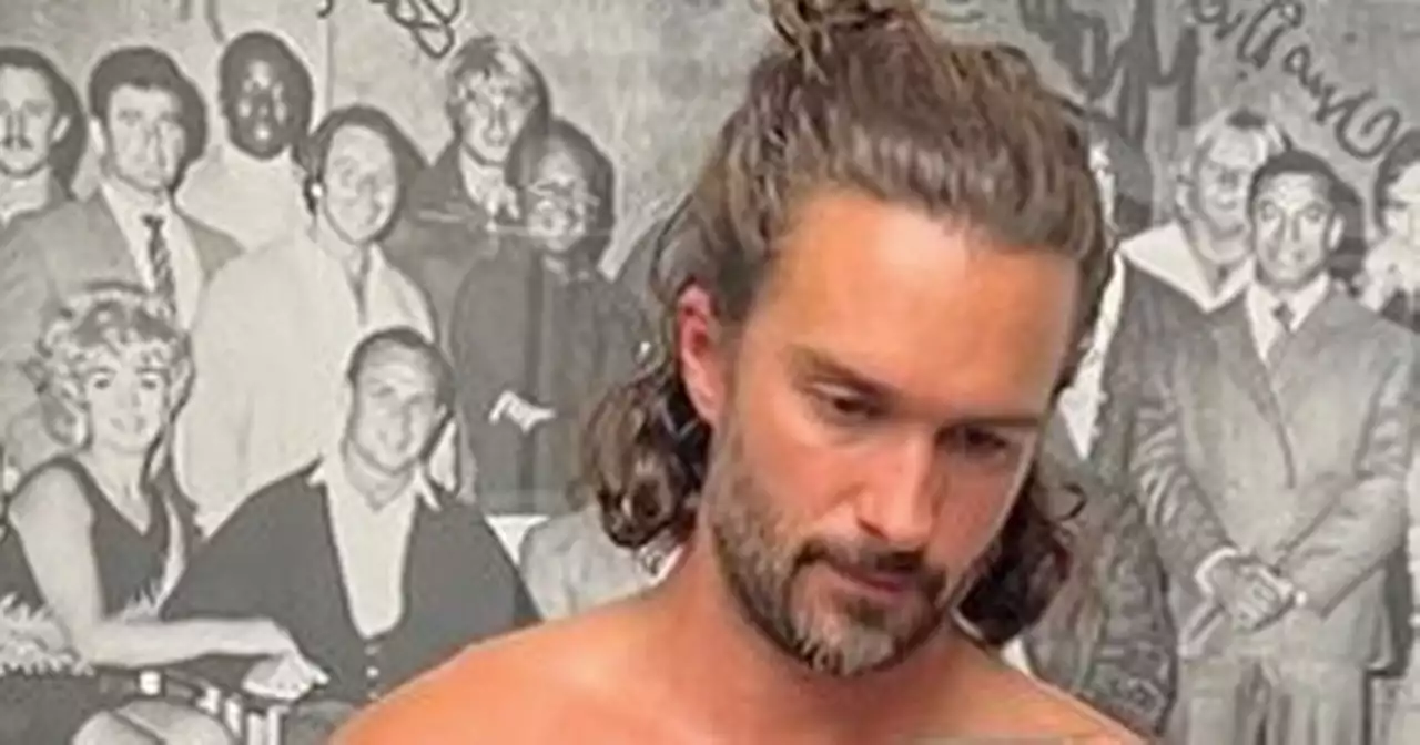 Joe Wicks shares before and after snaps after bulking up for three months in LA