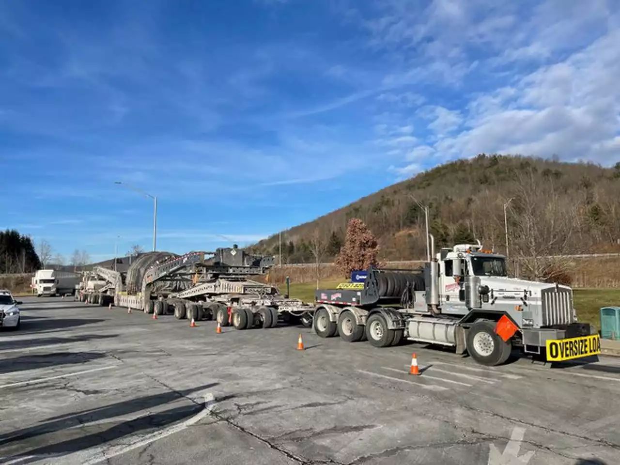 Get a load of the 294-ton ‘Superload’ crawling across Pa. at 30 mph