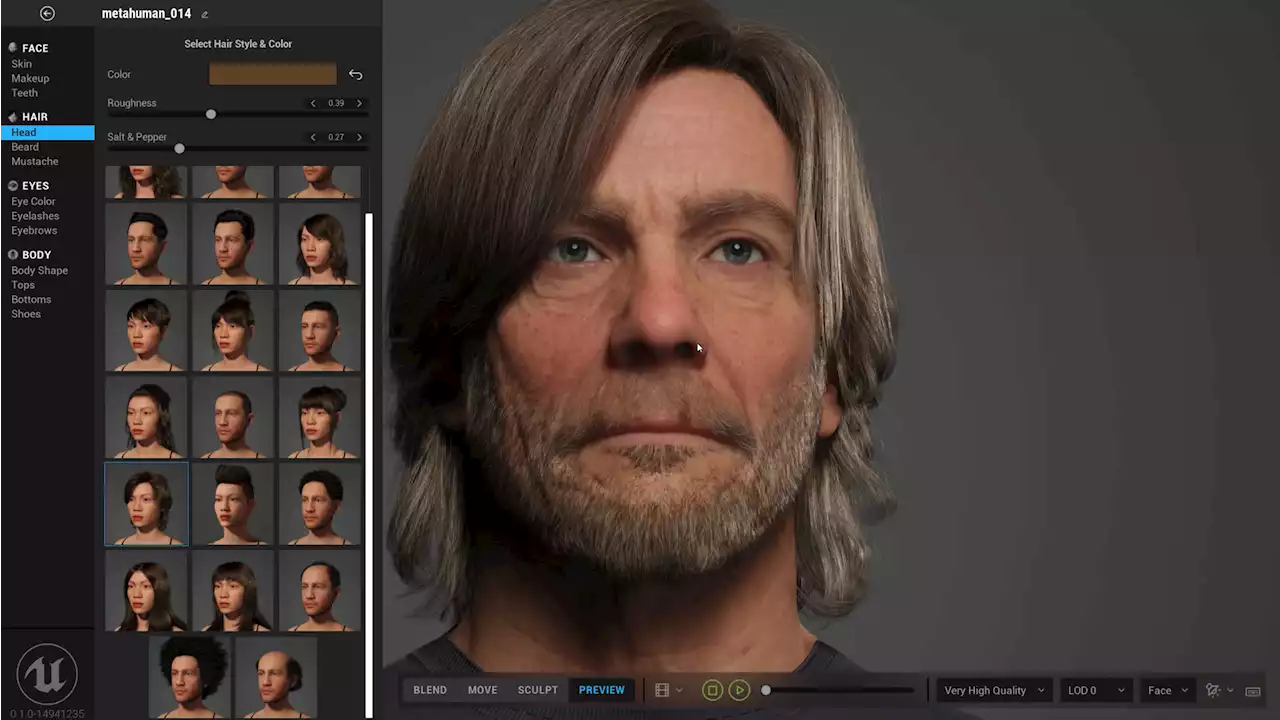 Meet the eerily realistic digital people made with Epic’s MetaHuman Creator