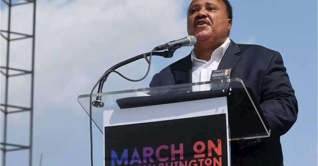 Family of Martin Luther King Jr. lead D.C. march for right to vote