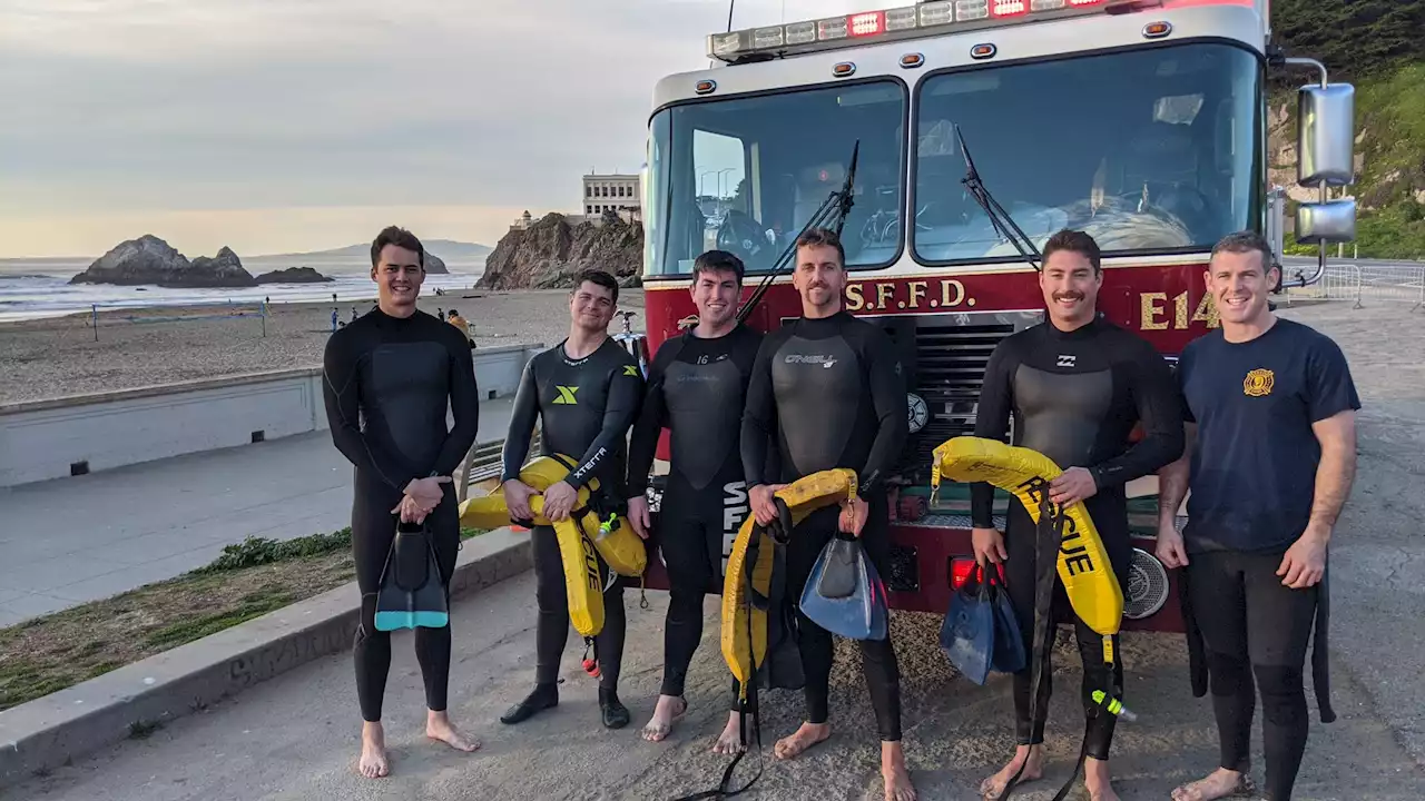 Rescues needed as hundreds go to SF beach despite tsunami alert