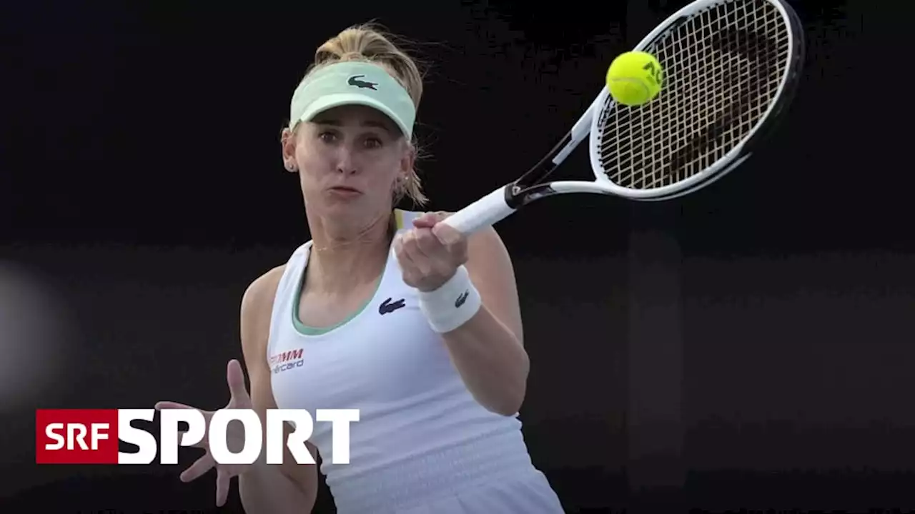 1. Runde Australian Open - Effiziente Teichmann mit Premieren-Sieg in Melbourne