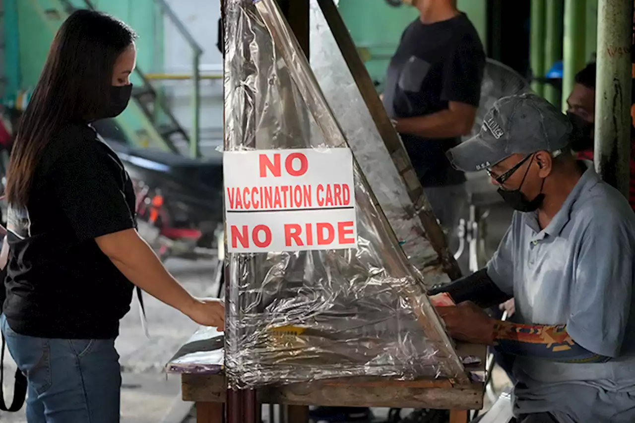 ‘No vax, no ride/entry’ policy begins in NCR