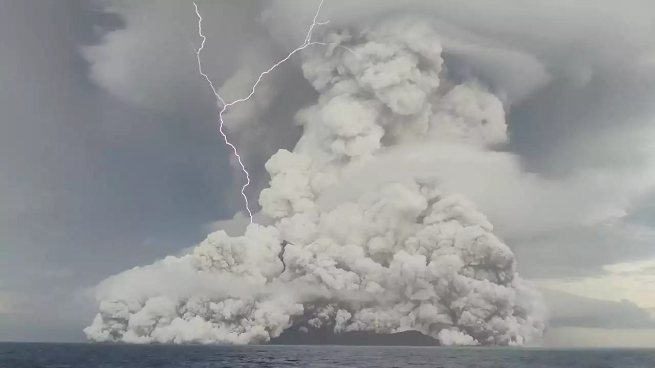 Nach Vulkanausbruch bei Tonga: Wie eine Mondlandschaft