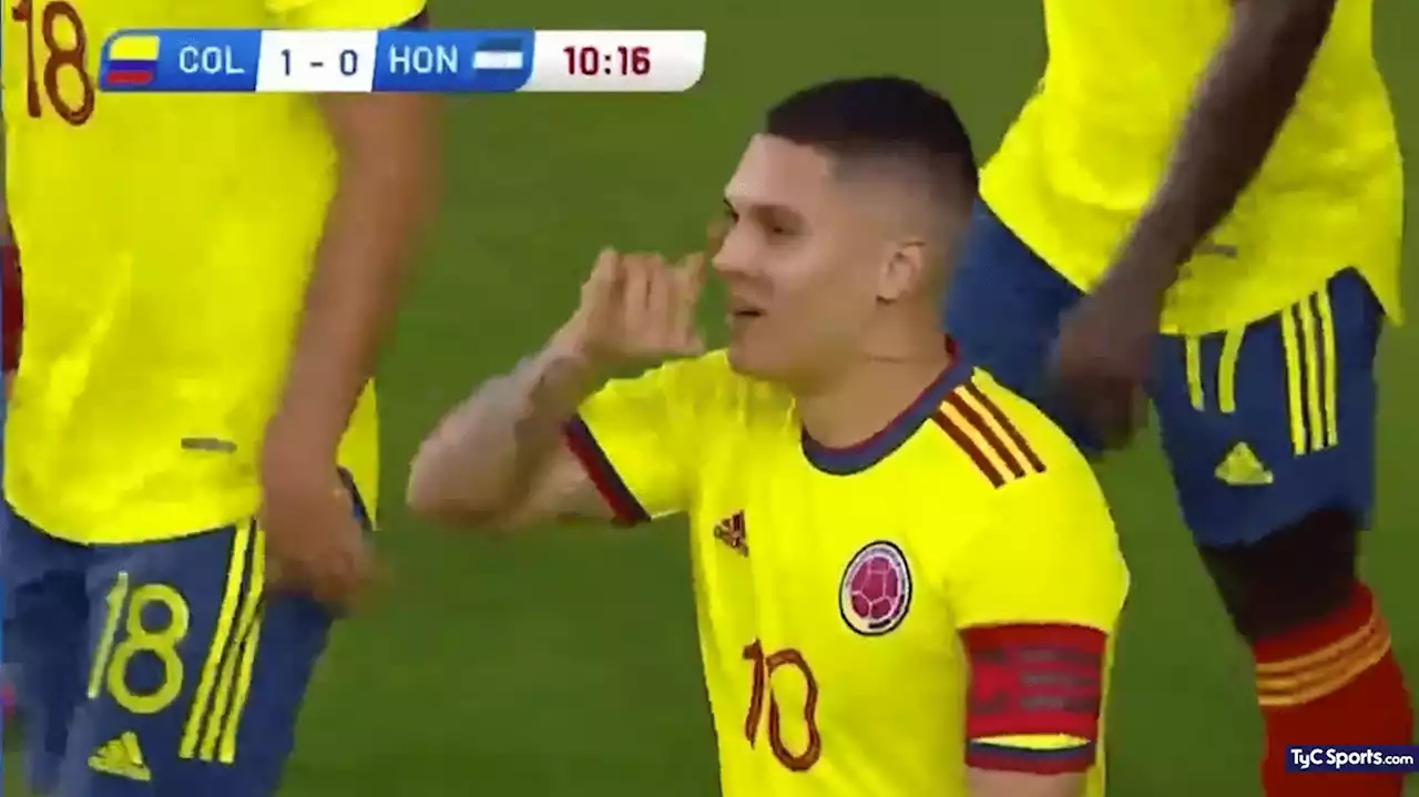 Alarma en River: qué le pasó a Juanfer Quintero en el amistoso con Colombia - TyC Sports