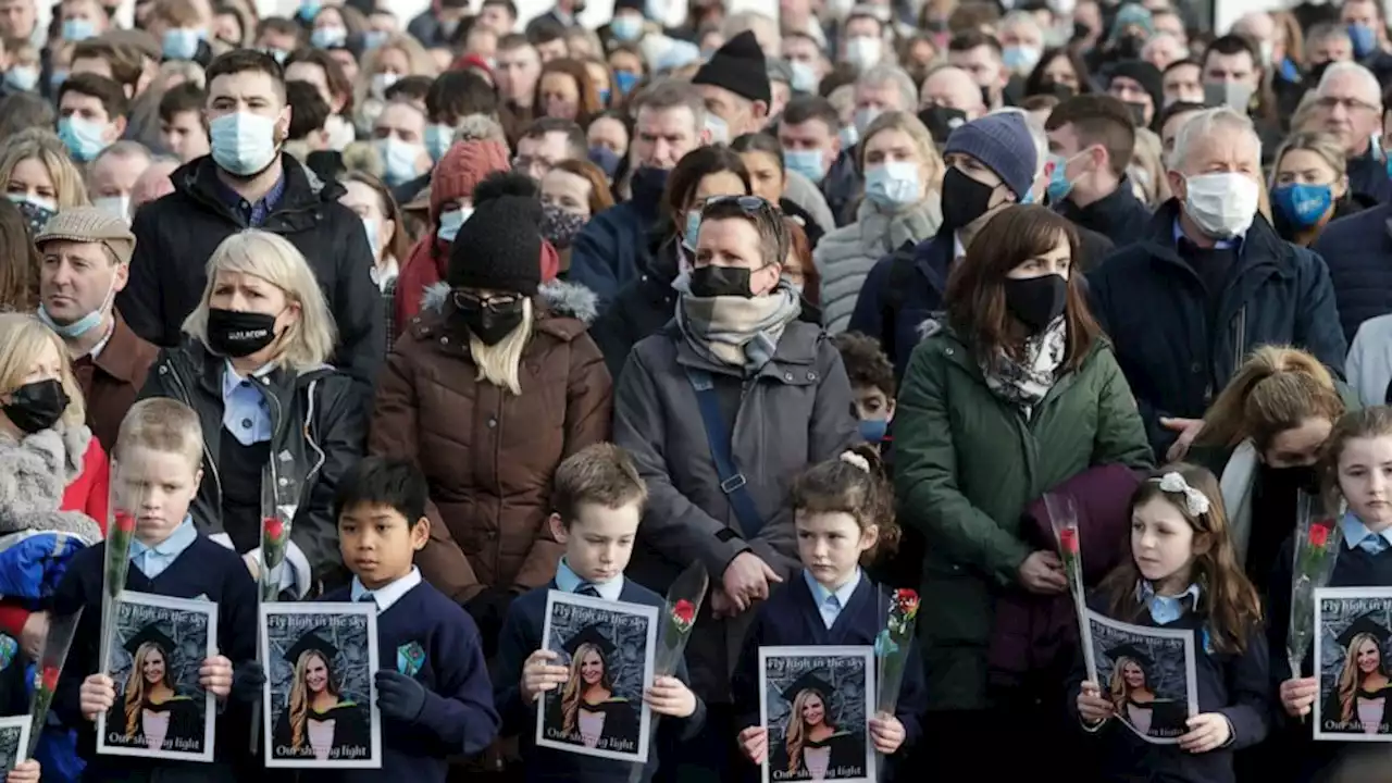 Irish mourn slain 23-year-old teacher who was out jogging