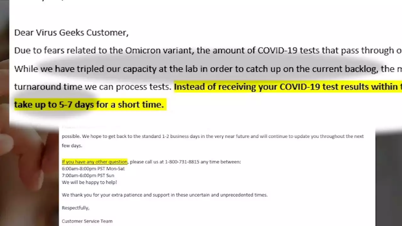 Promised quick turnaround, customers wait 7+ days to get COVID test results from Bay Area company