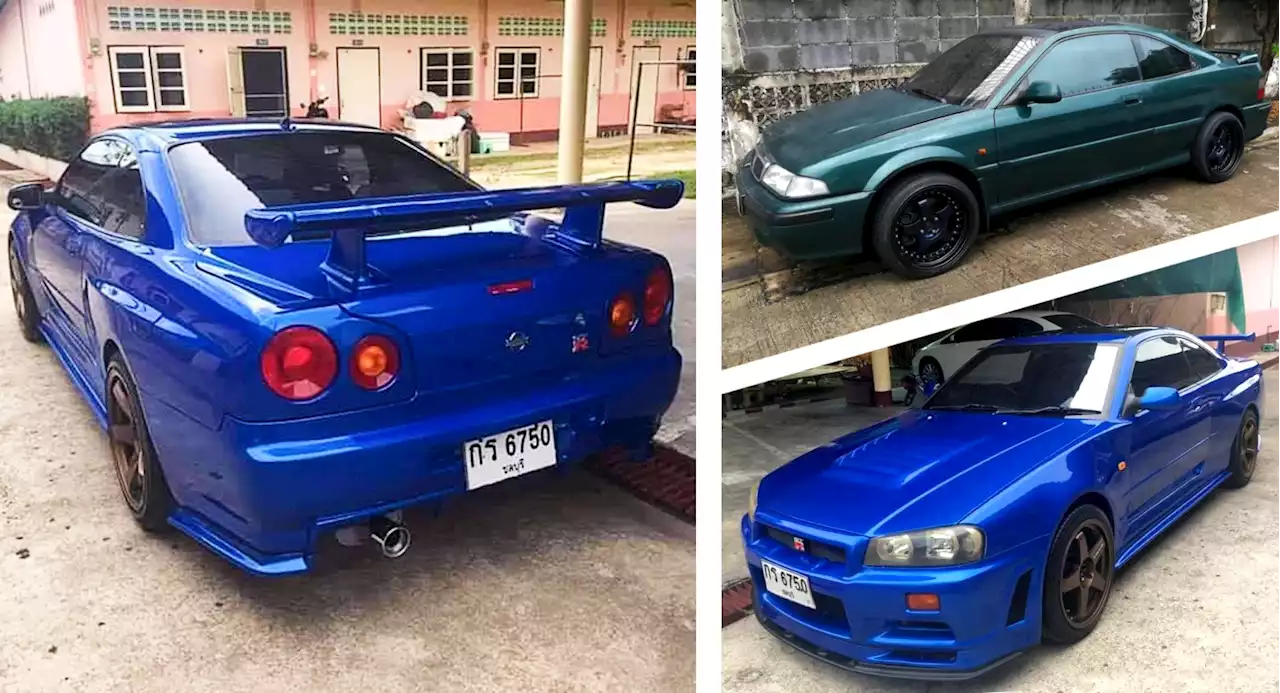 Here's Your $10k Nissan GT-R R34 Replica From Thailand Based On A Rover 200 Coupé | Carscoops