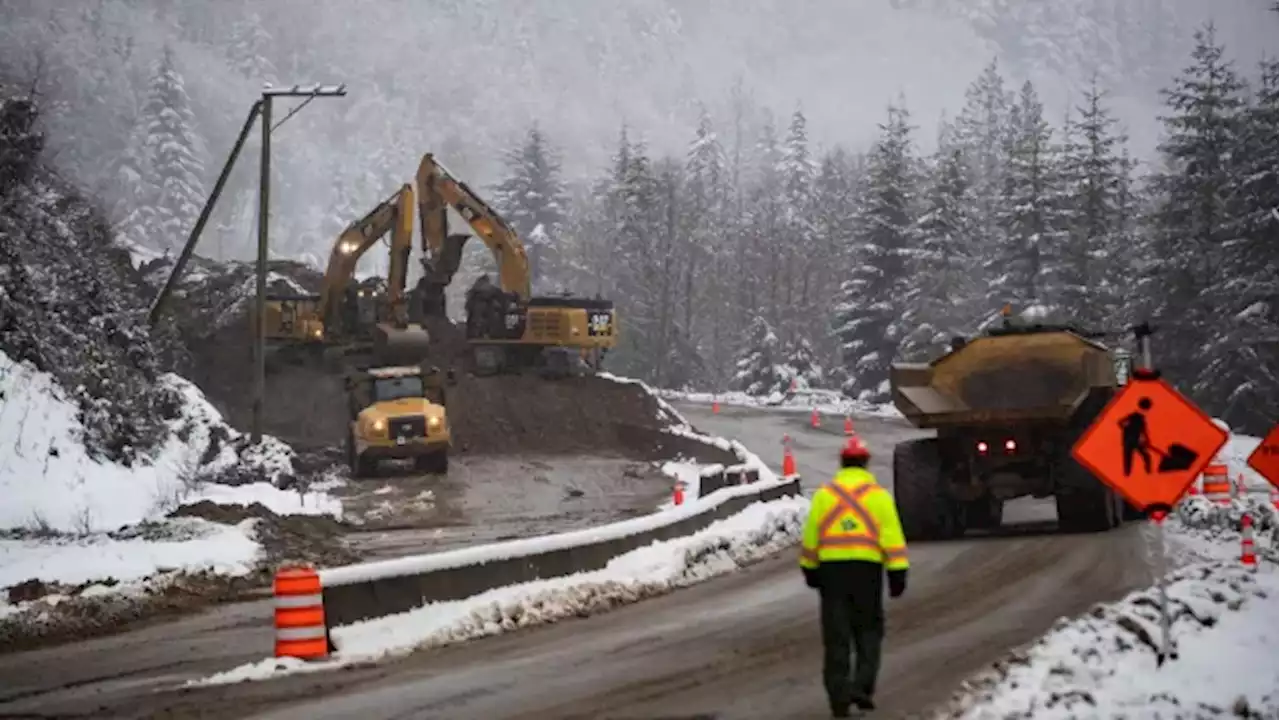 Coquihalla Highway reopening to regular traffic between Hope and Merritt | CBC News