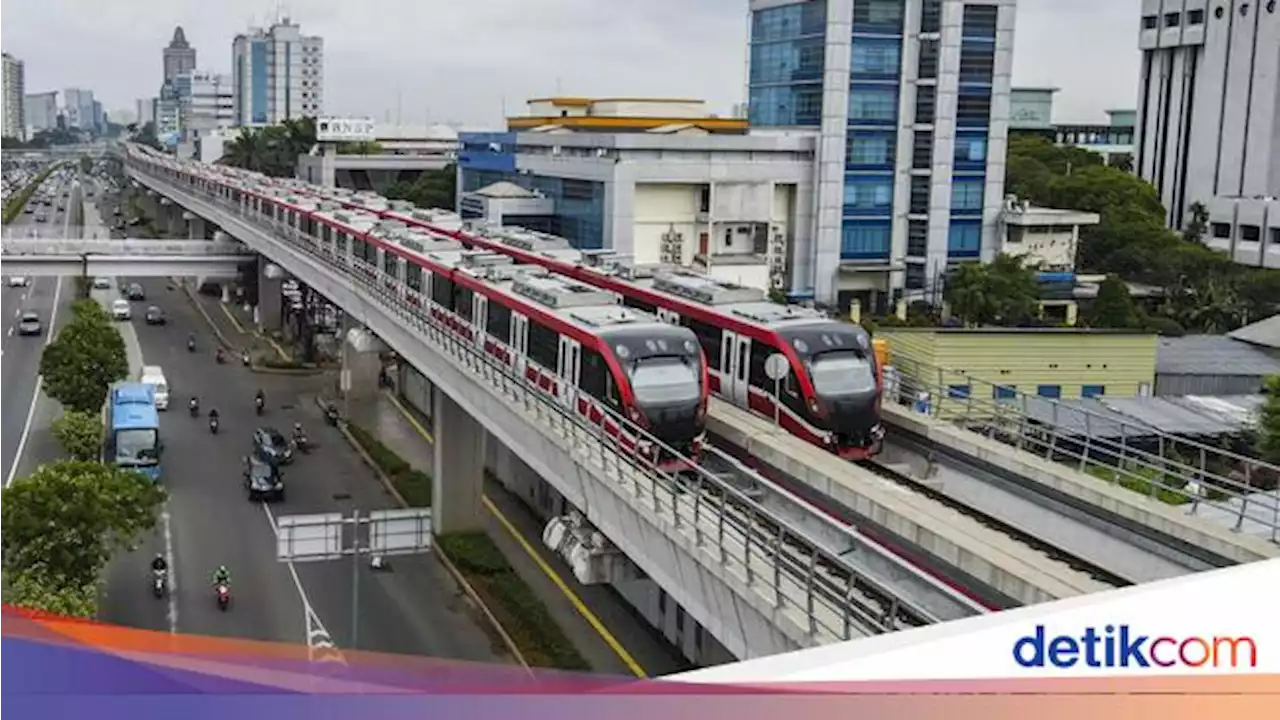 Gantengnya LRT Jabodebek Saat Mejeng di Bekasi & Pancoran