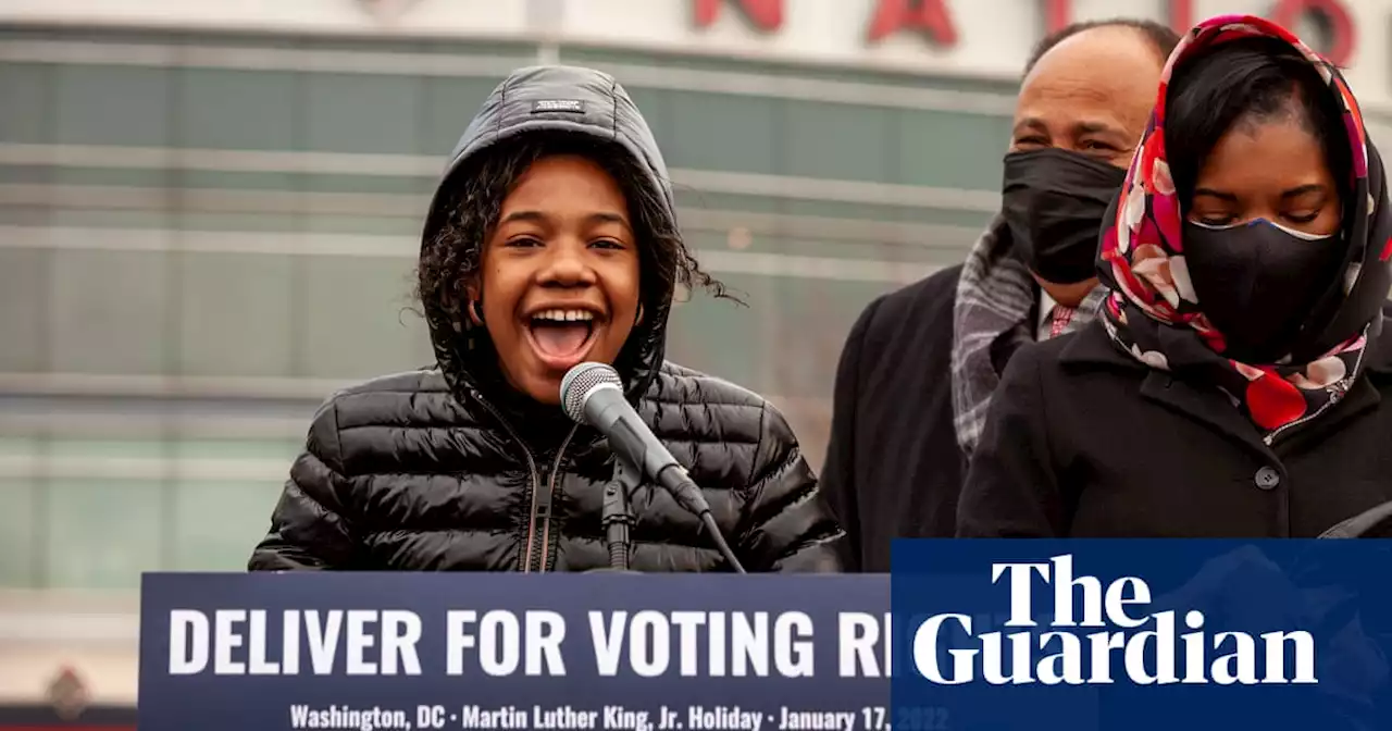 'Do not celebrate. Legislate': Martin Luther King family on voting rights – video