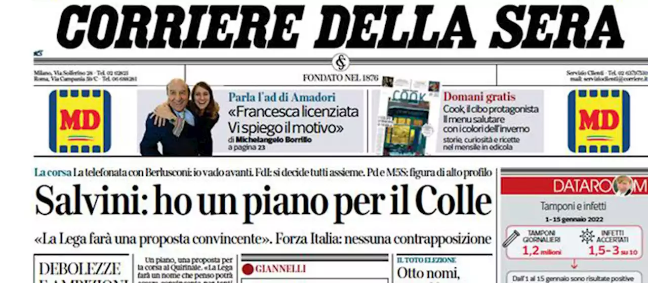 Le prime pagine di oggi - Il Post