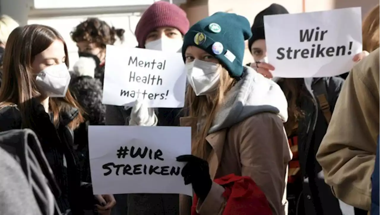 Warnstreik: Schüler gingen auf die Straße