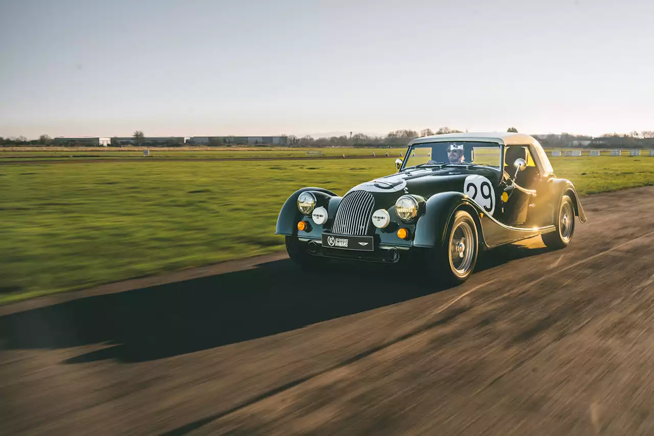 Morgan Plus Four LM62 celebrates Le Mans victory